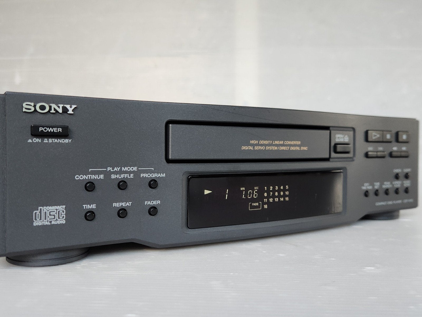 MIDI formaat CD speler Sony Perfect
RANDOM/SHUFFLE mixen en, Ophalen of Verzenden, Zo goed als nieuw, Sony