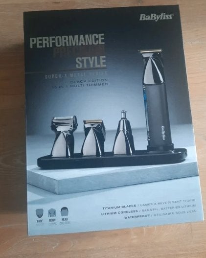 Tondeuse babyliss neuve super x metal series, Enlèvement ou Envoi, Neuf, Tondeuse