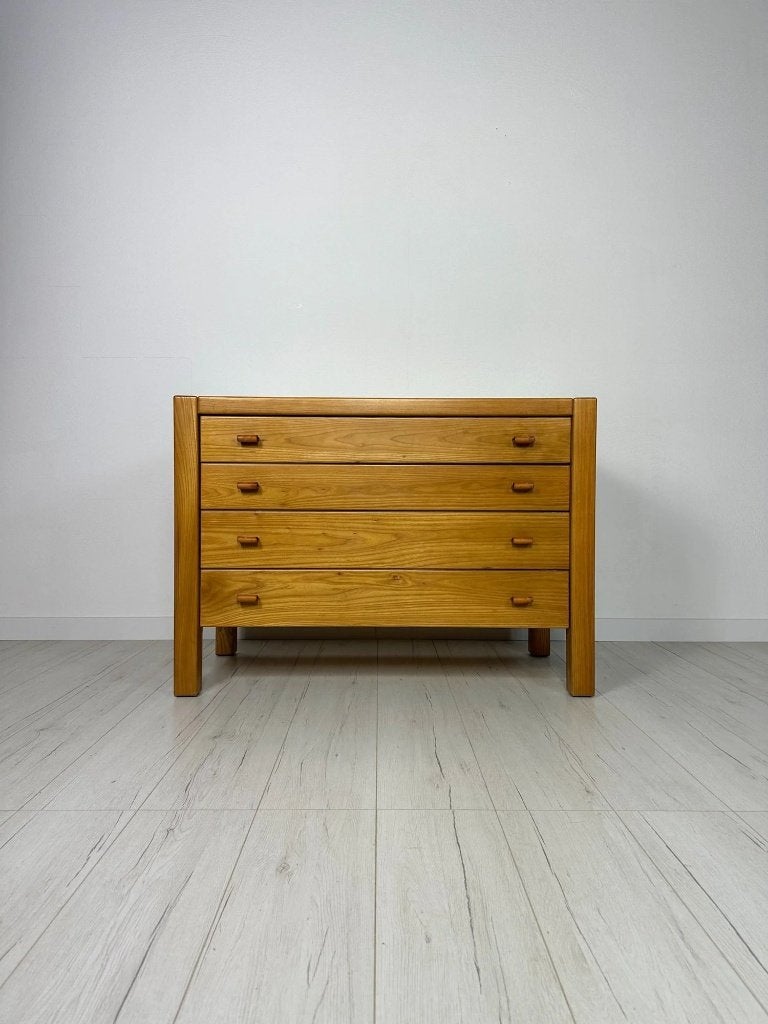 Commode en orme Maison Regain française vintage années 60, Maison & Meubles, Moins de 100 cm, Vintage Mid-Century Design, 100 à 150 cm
