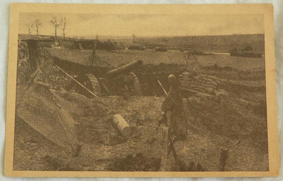 Postkaart / Postkarte, WHW, Der Weltkrieg zu Lande, 1930s., Verzamelen, Postkaarten | Themakaarten, Ongelopen, 1920 tot 1940, Politiek en Historie