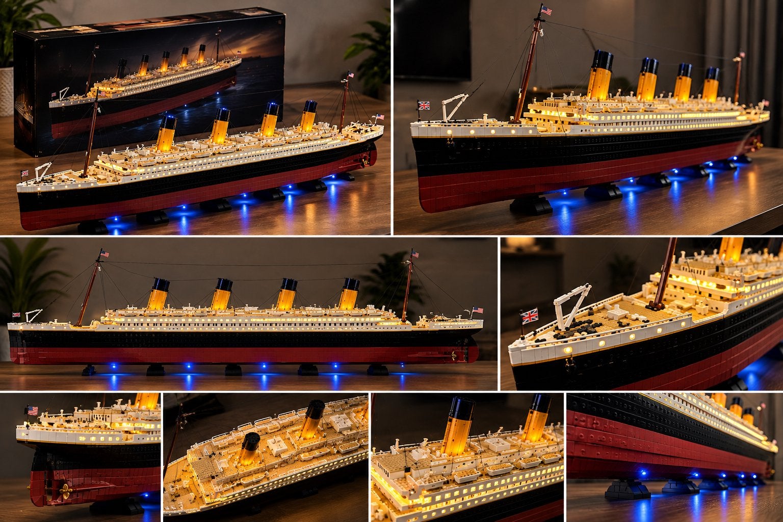 LEGO Titanic — Verzamelboot met LED-verlichting, doos, Ophalen of Verzenden, Nieuw