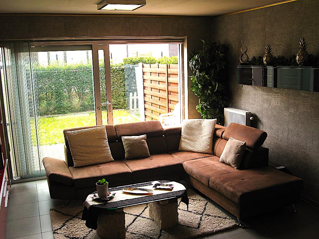 Prachtig "Gelijkvloers" Appartement met Tuintje te WESTENDE., Immo, Middelkerke, 64 m², Provincie West-Vlaanderen, Appartement