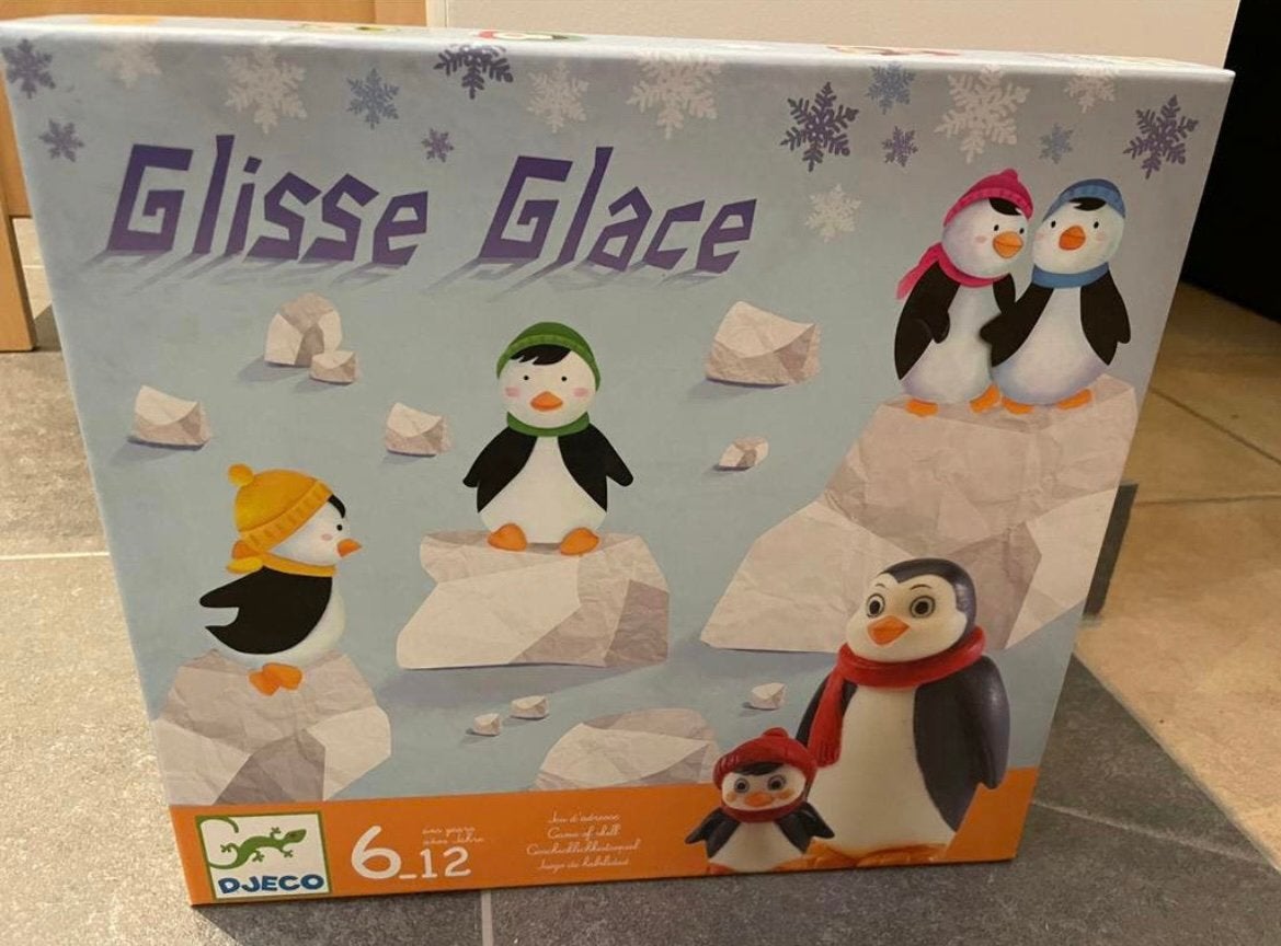 Jeu Glisse Glace Djeco (6-12 ans), Kinderen en Baby's, Ophalen, Zo goed als nieuw
