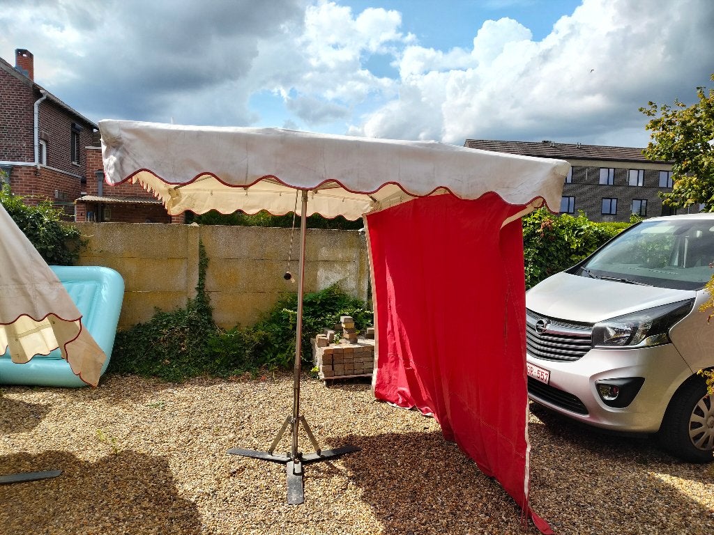 Marktparasol, Tuin en Terras, Parasols, Ophalen, Gebruikt, Overige typen, 2 tot 3 meter