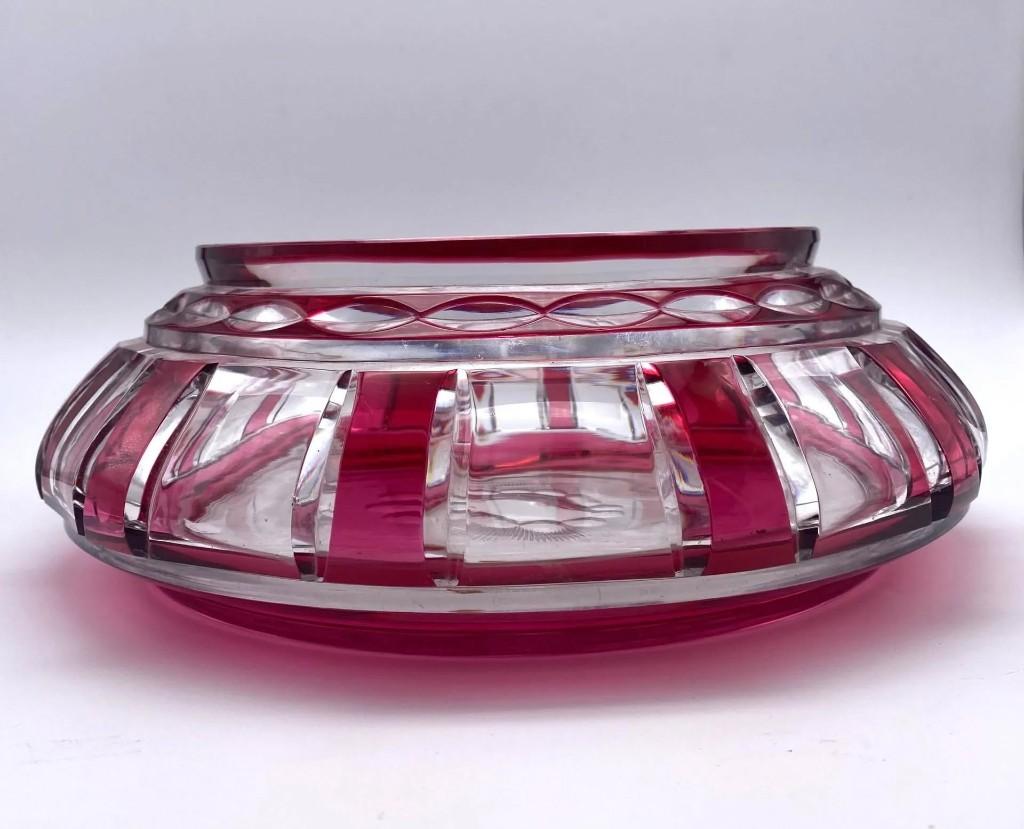Val Saint Lambert Coupe Egypte taille S/249  1926, Antiquités & Art, Enlèvement ou Envoi