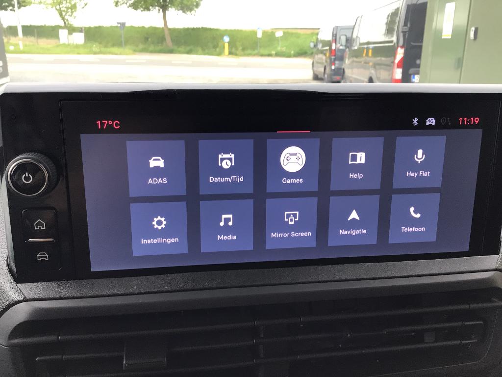 fiat scudo l3 20jtd 180pk 2024 49000km full/option automaat, Autos, Euro 6, Entreprise, 3 places, Capteur de stationnement