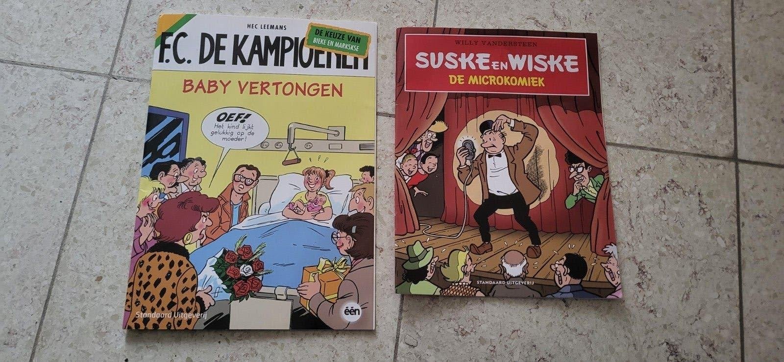 Fc de Kamp. 'Baby Vertongen ' - Suske en Wiske -Microkomiek, Ophalen of Verzenden
