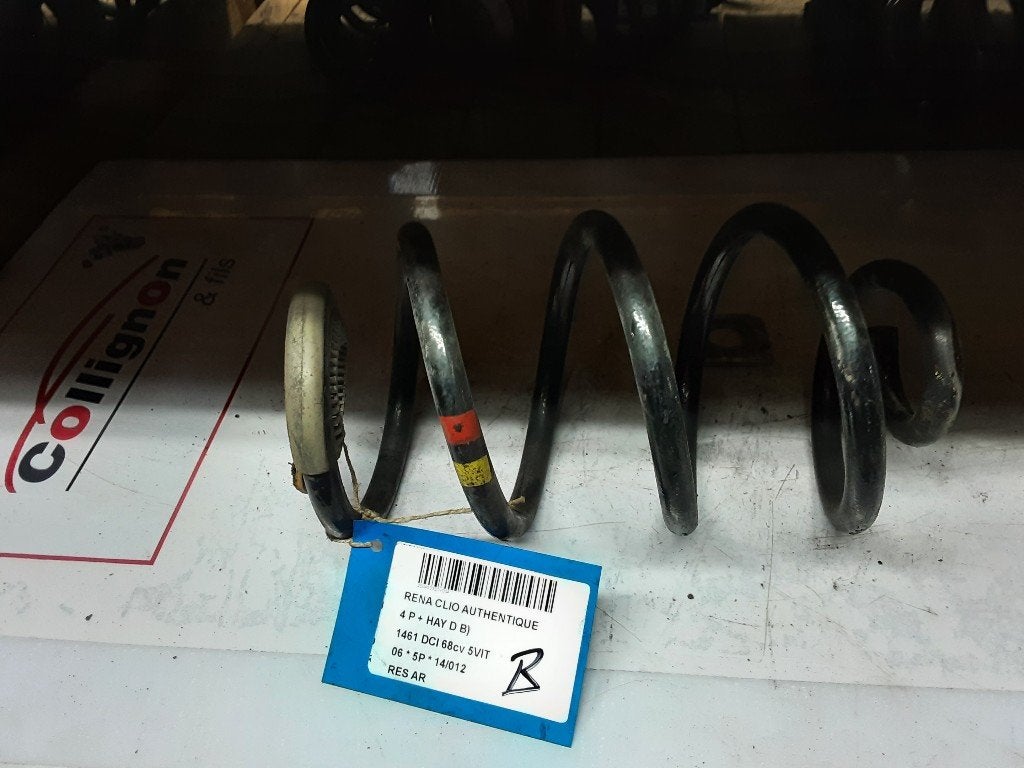 RESSORT DE SUSPENSION ARRIERE Renault Clio III (BR / CR), Renault, Mevr. I. Hauben, Utilisé, Rue de l'Espoir 34 34
4030  GRIVEGNÉE, BE