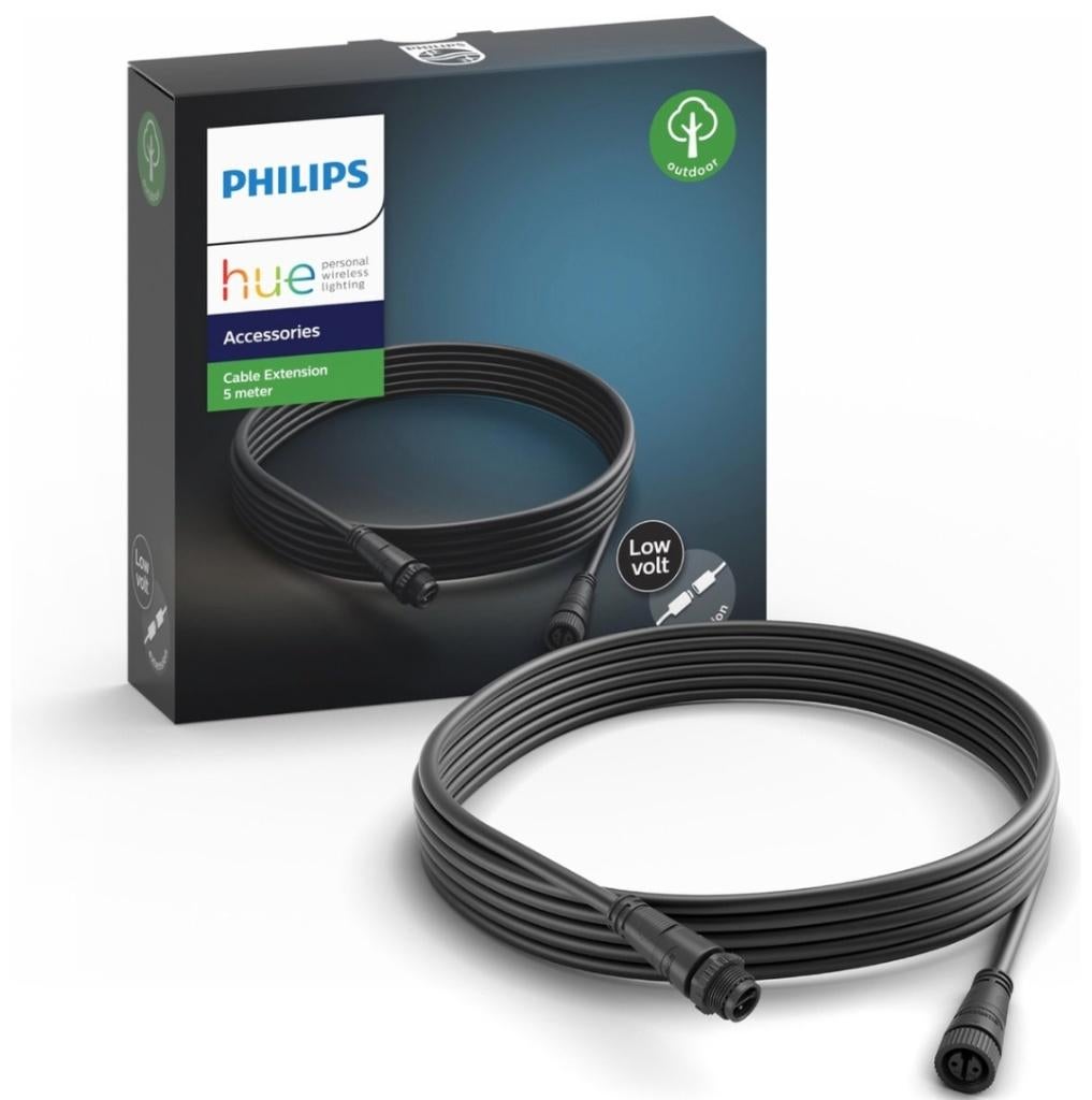 Rallonge d'extérieur Philips Hue - 5 m, Enlèvement, Alimentation secteur, Autres types, Autres matériaux