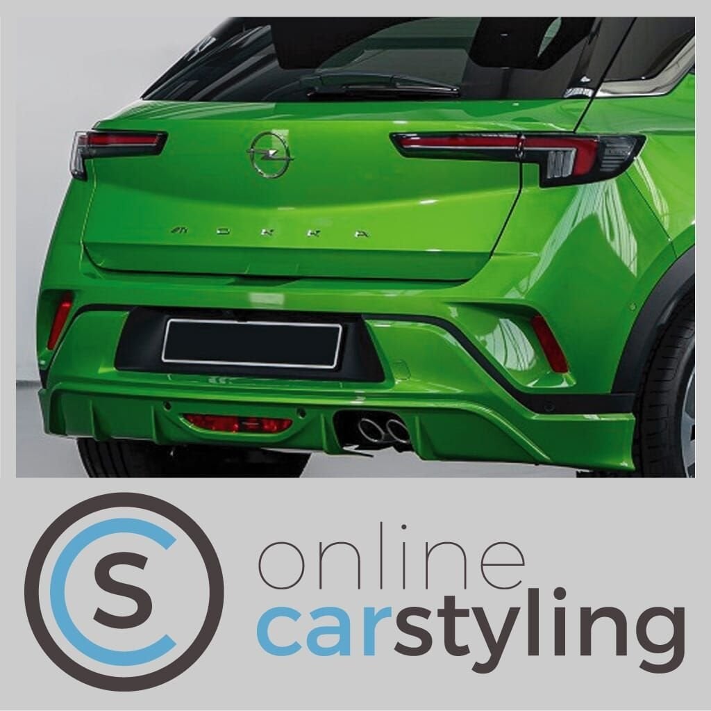 Irmscher Achterbumper spoiler Opel Mokka B, Neuf, Arrière, -, Opel