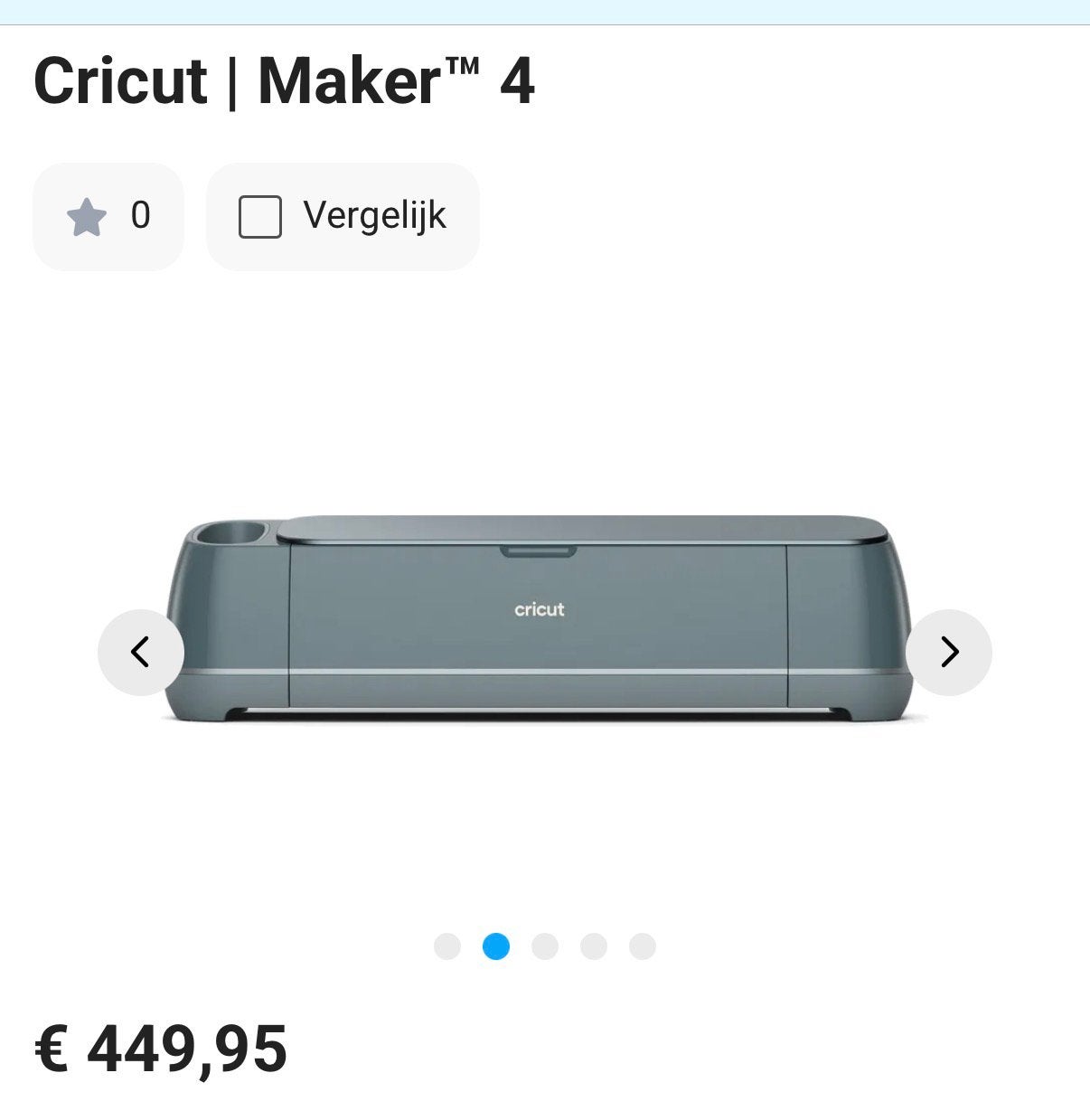 Cricut maker 4 te koop, Divers, Accessoires de bureau, Comme neuf, Enlèvement ou Envoi