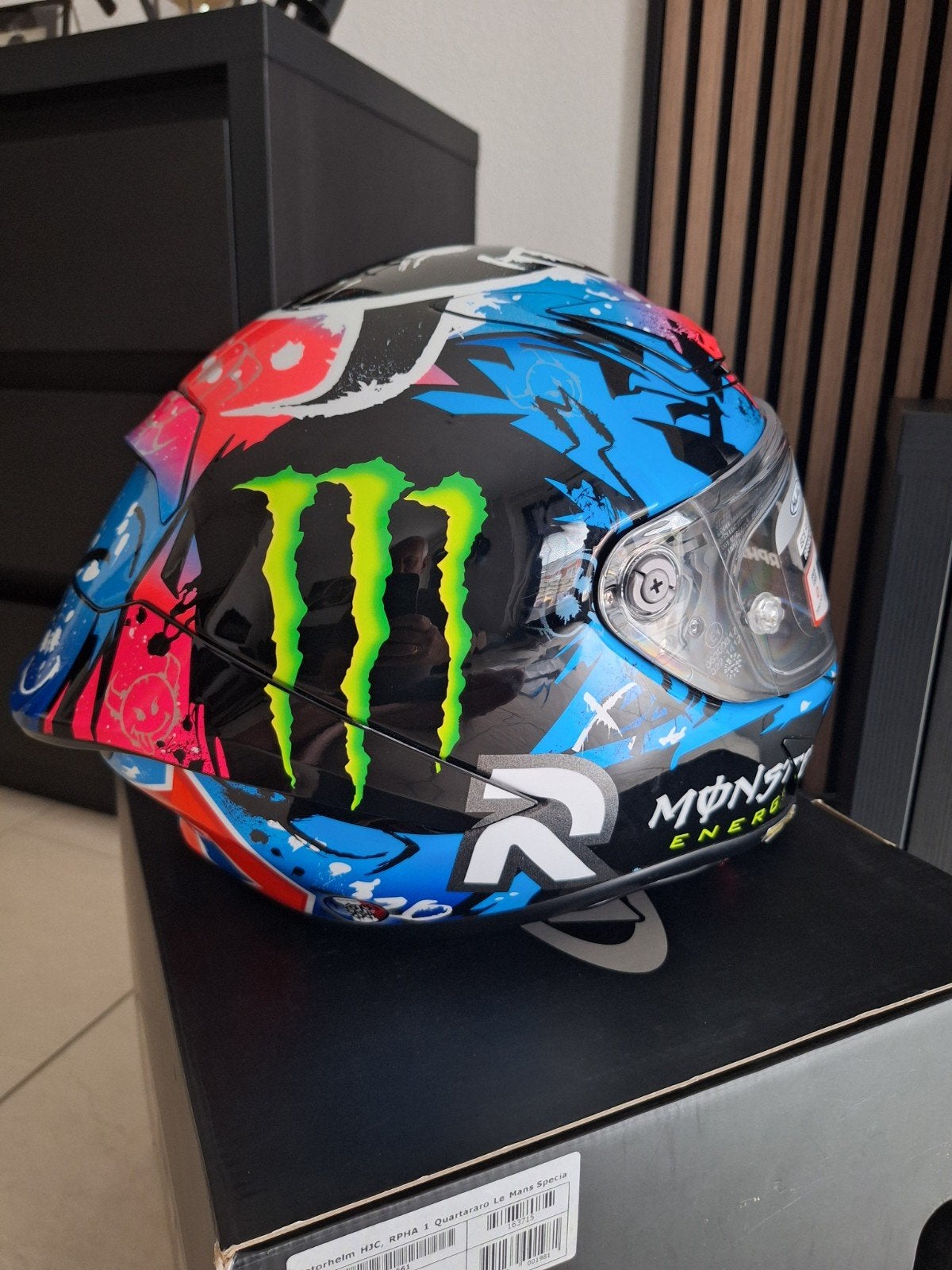 HJC RPHA 1 Fabio Quartararo Le Mans replica helm, Motoren, Dames, HJC, Ophalen of Verzenden, Integraalhelm