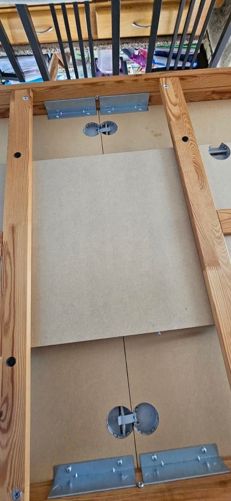 Table extensible ikea 175/260/95 brun/noir, Enlèvement