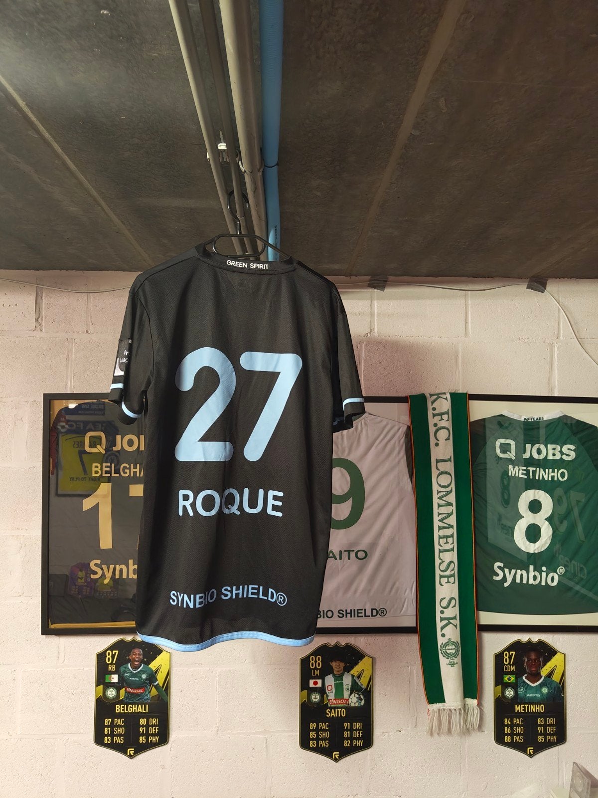 Match worn shirt - Caio Roque / Lommel SK 21-22, Verzamelen, Ophalen of Verzenden, Zo goed als nieuw, Shirt