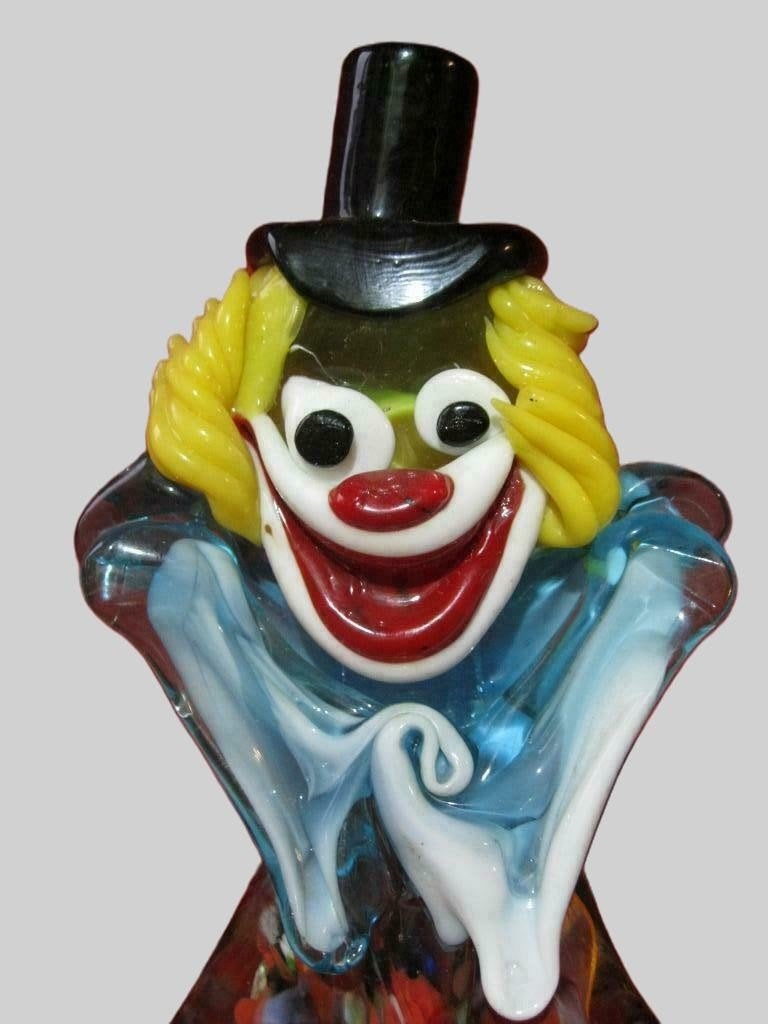 Mooie Murano aparte clown (36,5cm hoogte!)., Enlèvement