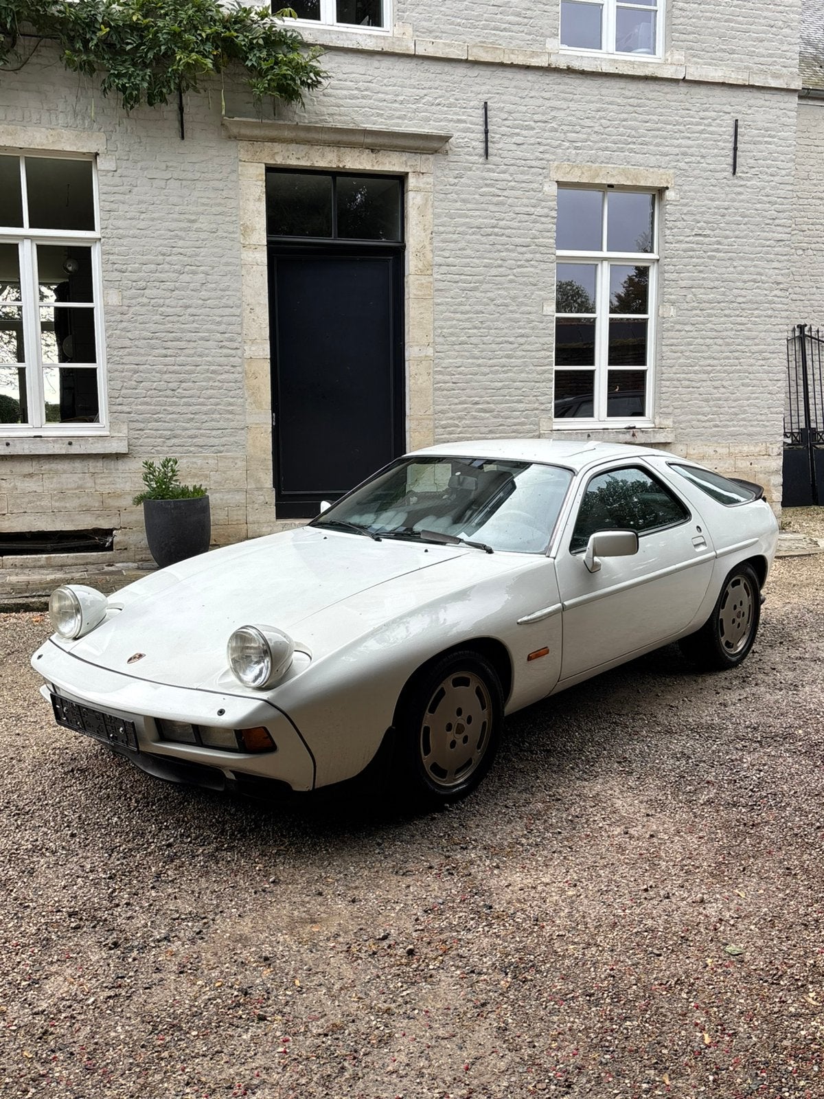Porsche 928S 1986, Auto's, Automaat, 4 zetels, Achterwielaandrijving, Wit