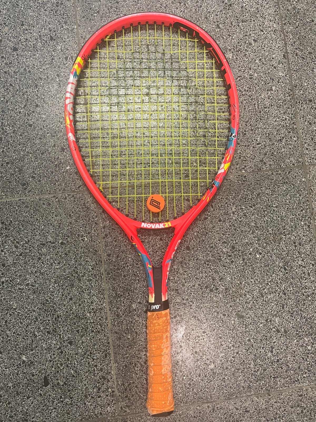 Kids tennisracket Novak21, Enlèvement, Utilisé