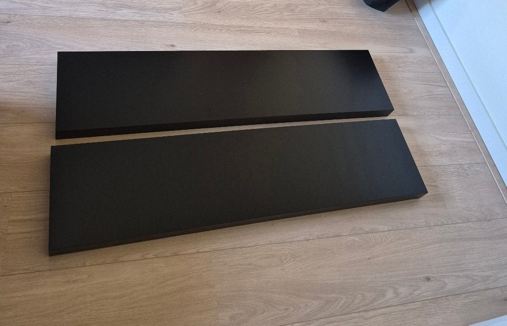 2 lack ikea wandplanken, Enlèvement, Utilisé