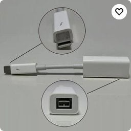 Thunderbolt 2 To FireWire 800 1394B Adapter A1463 for Apple, Computers en Software, Pc- en Netwerkkabels, Ophalen of Verzenden