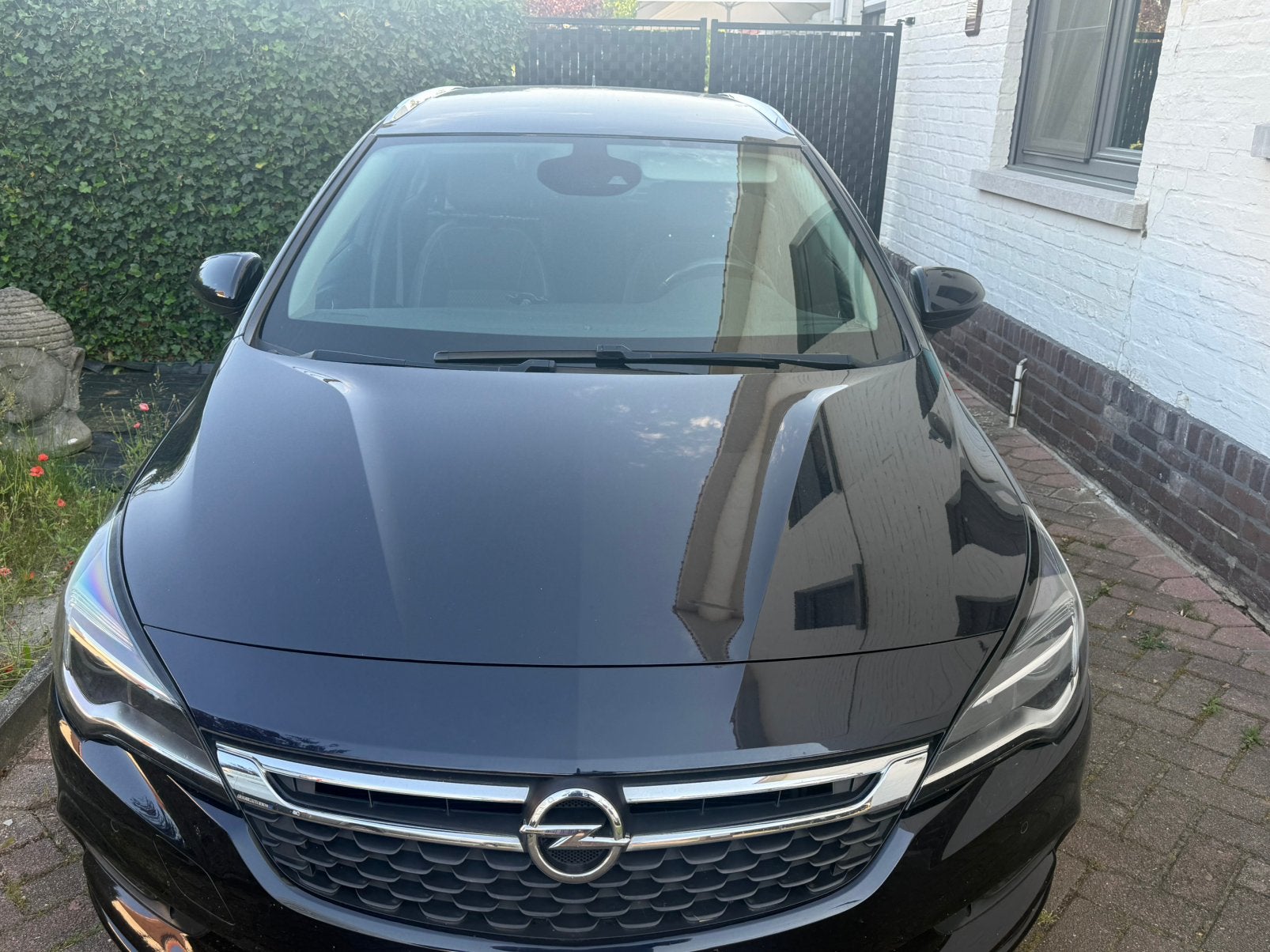 Opel Astra, Stof, Zwart, Blauw, 5 deurs