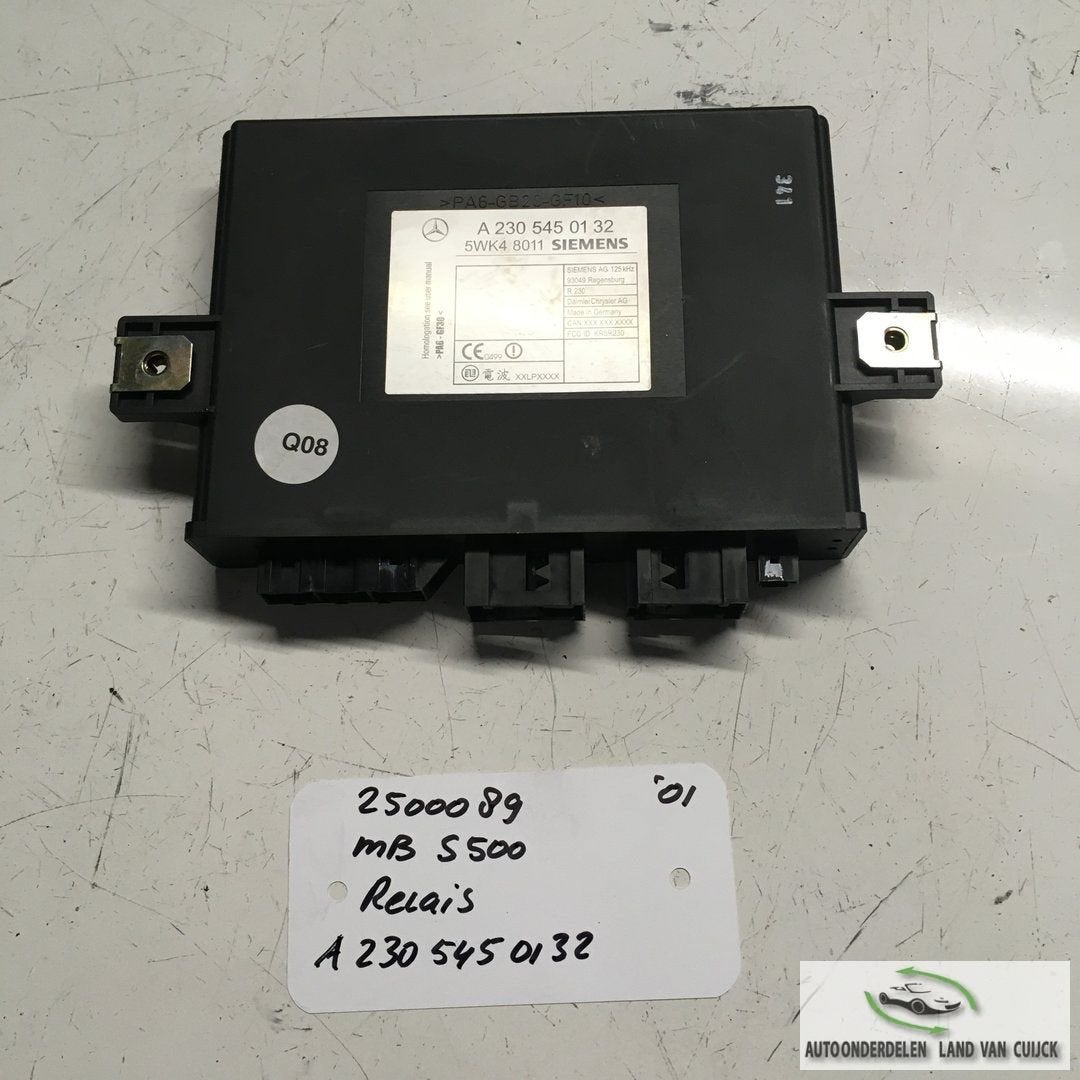 Mercedes S500 2001 25000098  Keyless Go Module A 230 545 01, Gebruikt, -, -, Ophalen of Verzenden
