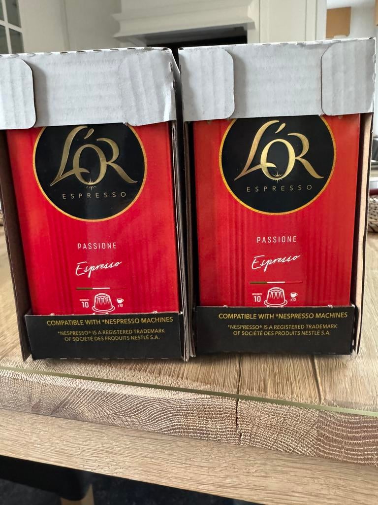 Nespresso L’OR ESPRESSO PASSIONE, Diversen, Levensmiddelen, Ophalen