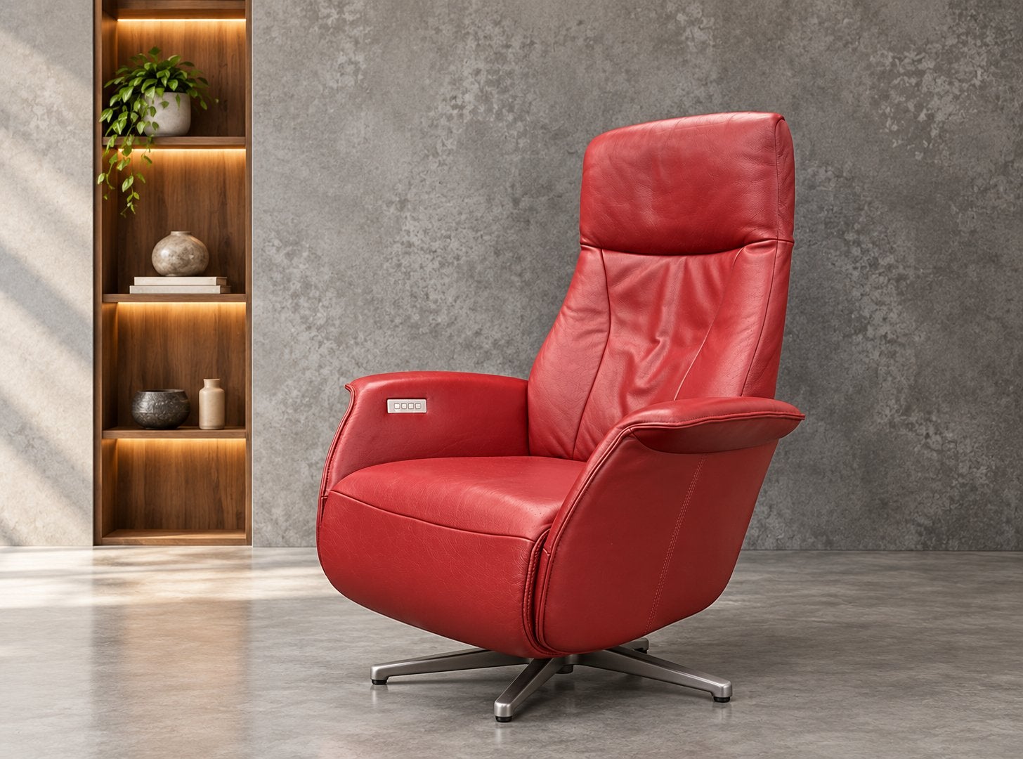 Belle chaise électrique avec dossier très haut, Maison & Meubles, Enlèvement ou Envoi
