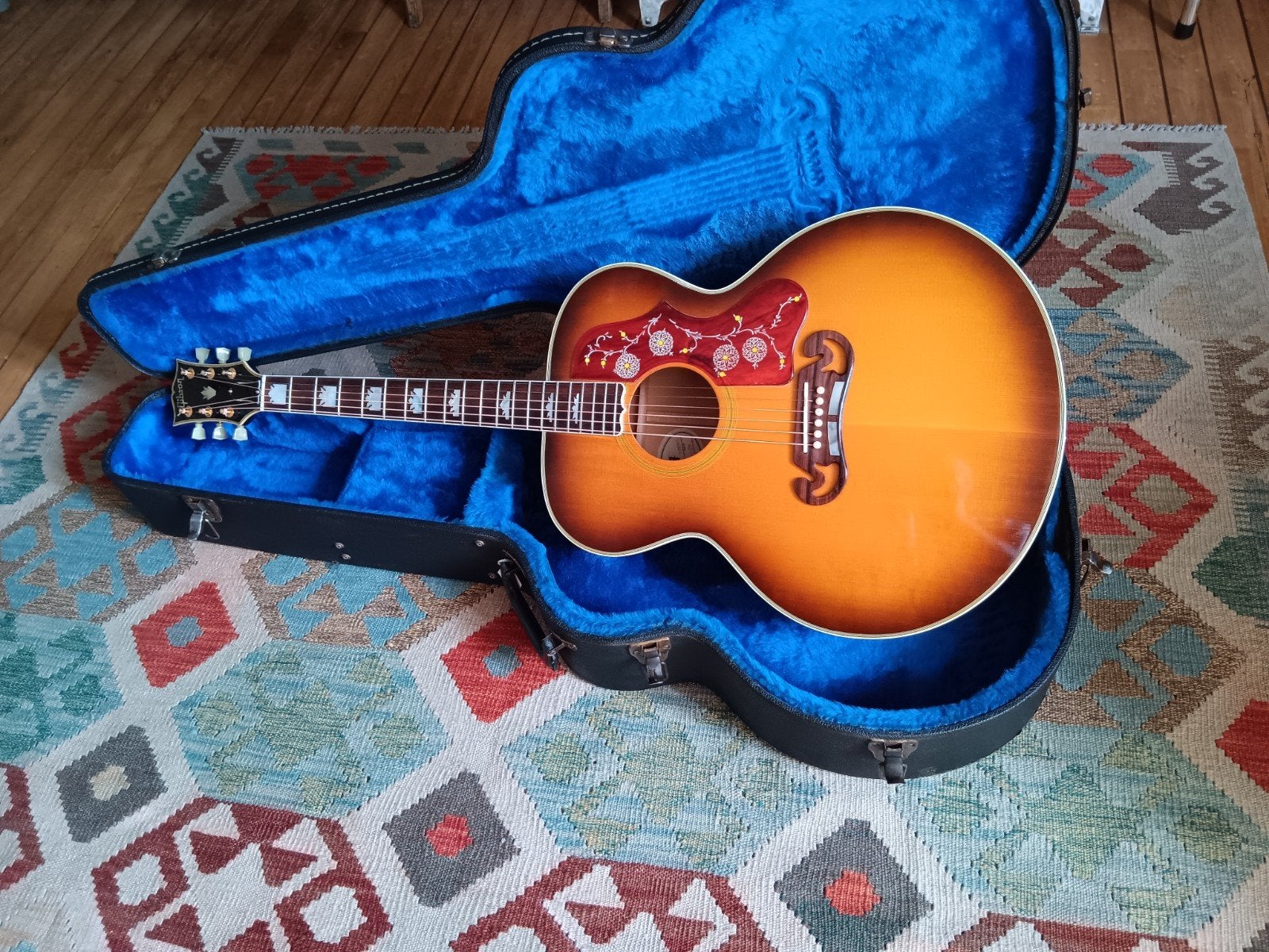 Gibson J-200 uit 1987 ( vintage), Ophalen, Western- of Steelstringgitaar