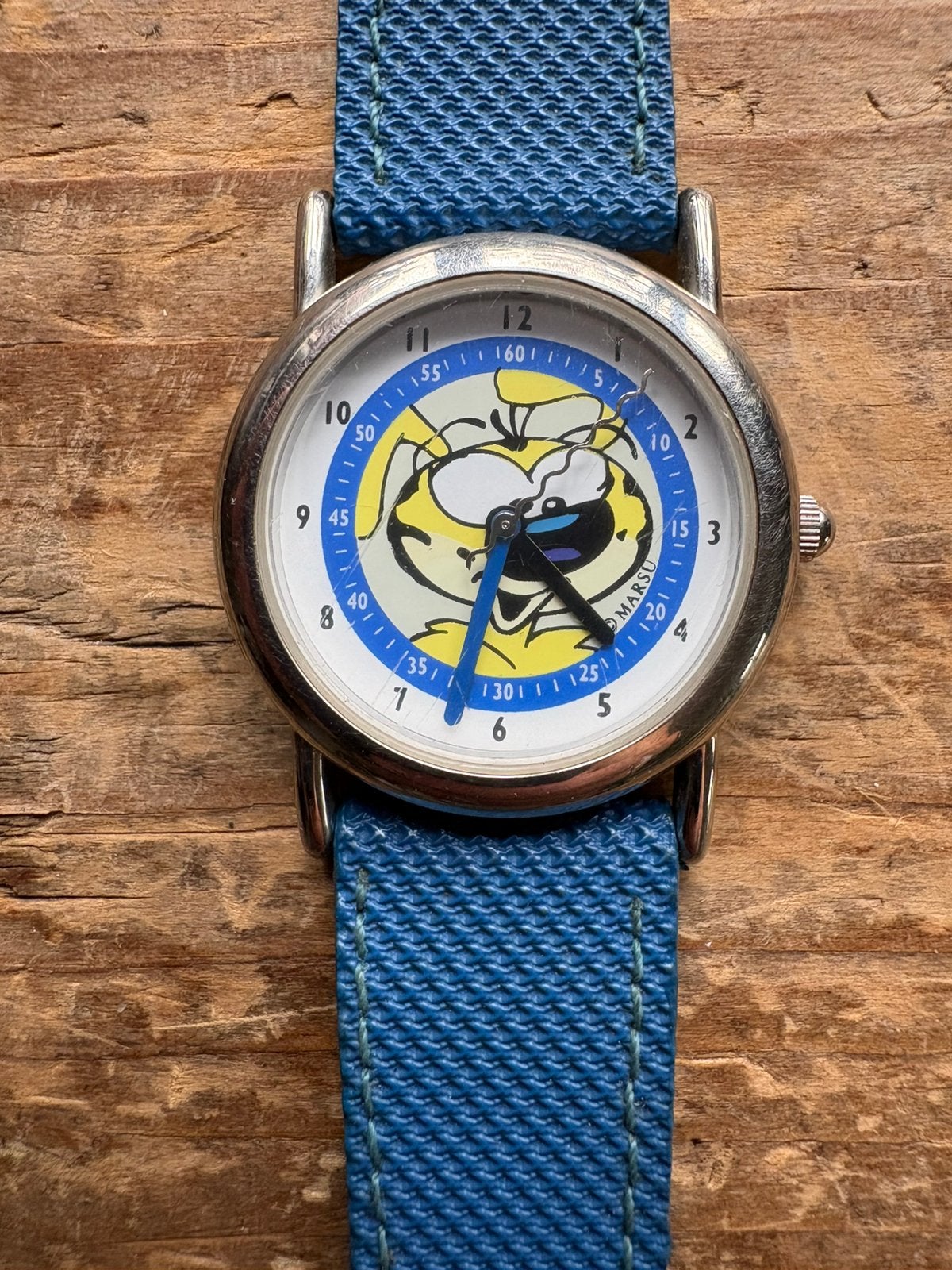 MONTRE MARSUPILAMI COLLECTOR SPIROU FRANQUIN, Collections, Enlèvement ou Envoi, Gaston ou Spirou, Comme neuf, Autres types