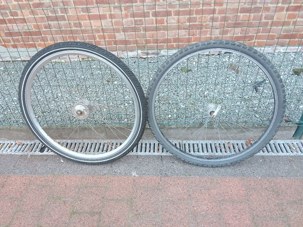 fietsvoorwielen, Vélos & Vélomoteurs, Enlèvement, Roue