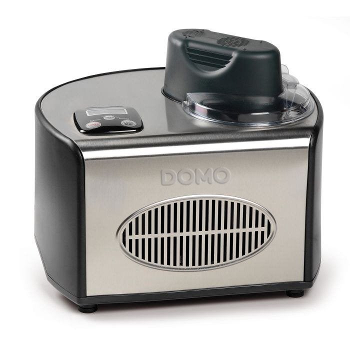 Ijsroommachine met compressor - DOMO-DO9030I, Elektronische apparatuur, IJsmachines, Ophalen, Gebruikt, Zelfvriezend