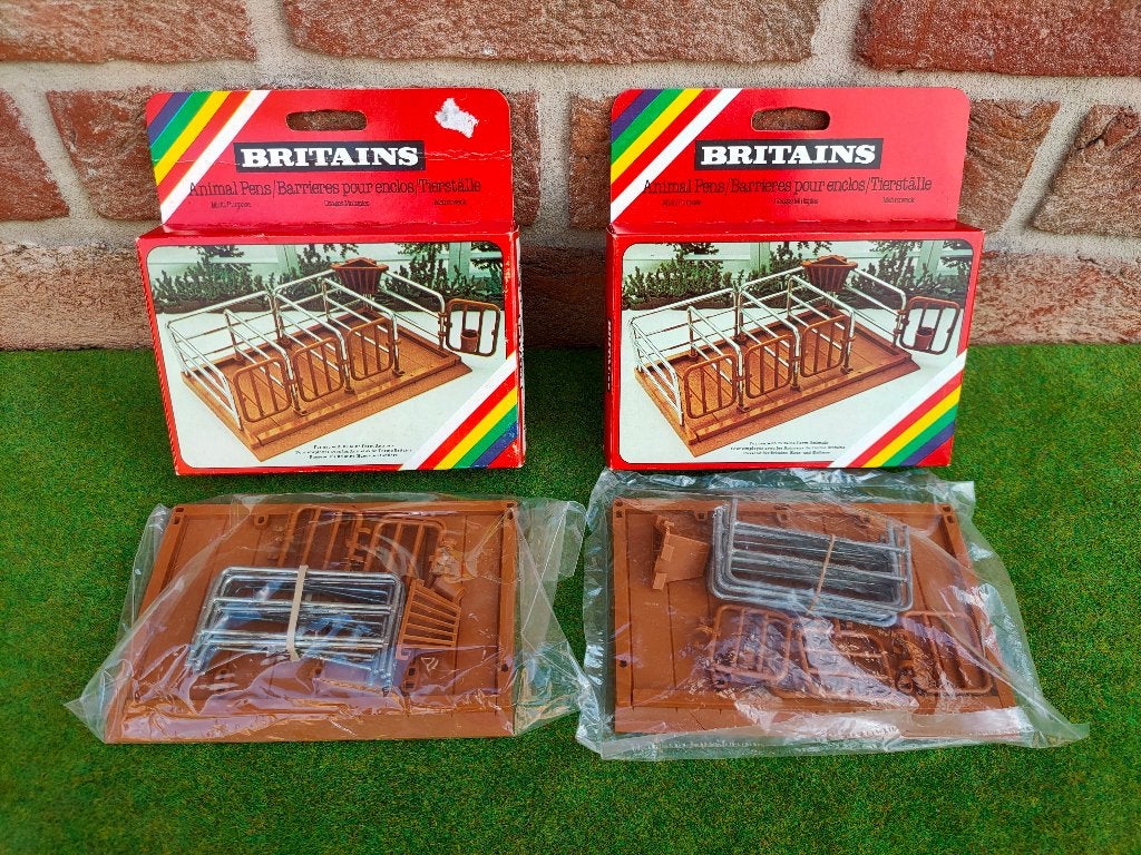 Britains Vintage dierenverblijf voor boerderijdieren, Hobby en Vrije tijd, Ophalen of Verzenden, Nieuw, Groter dan 1:35, Diorama