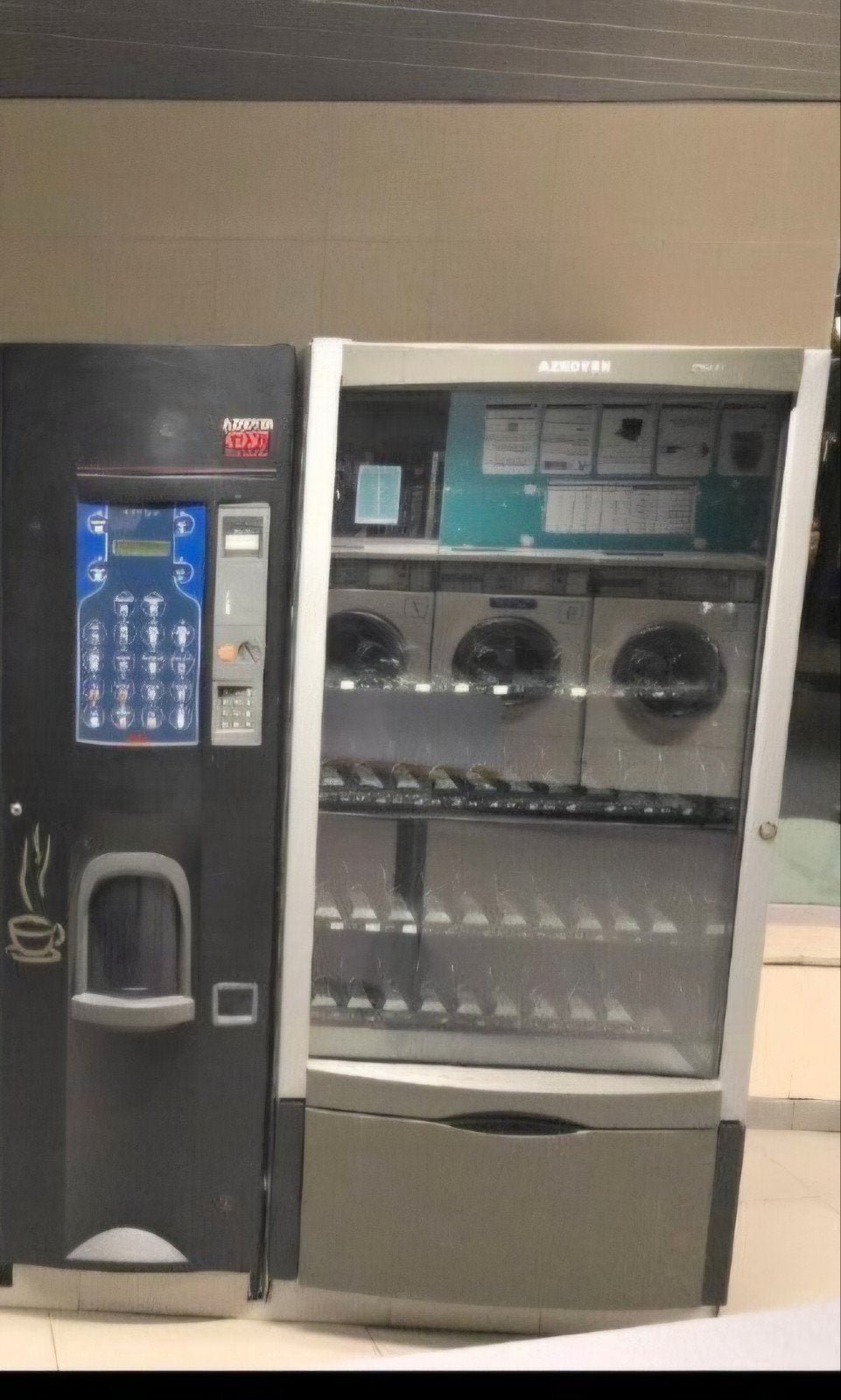 Distributeur automatique, Enlèvement