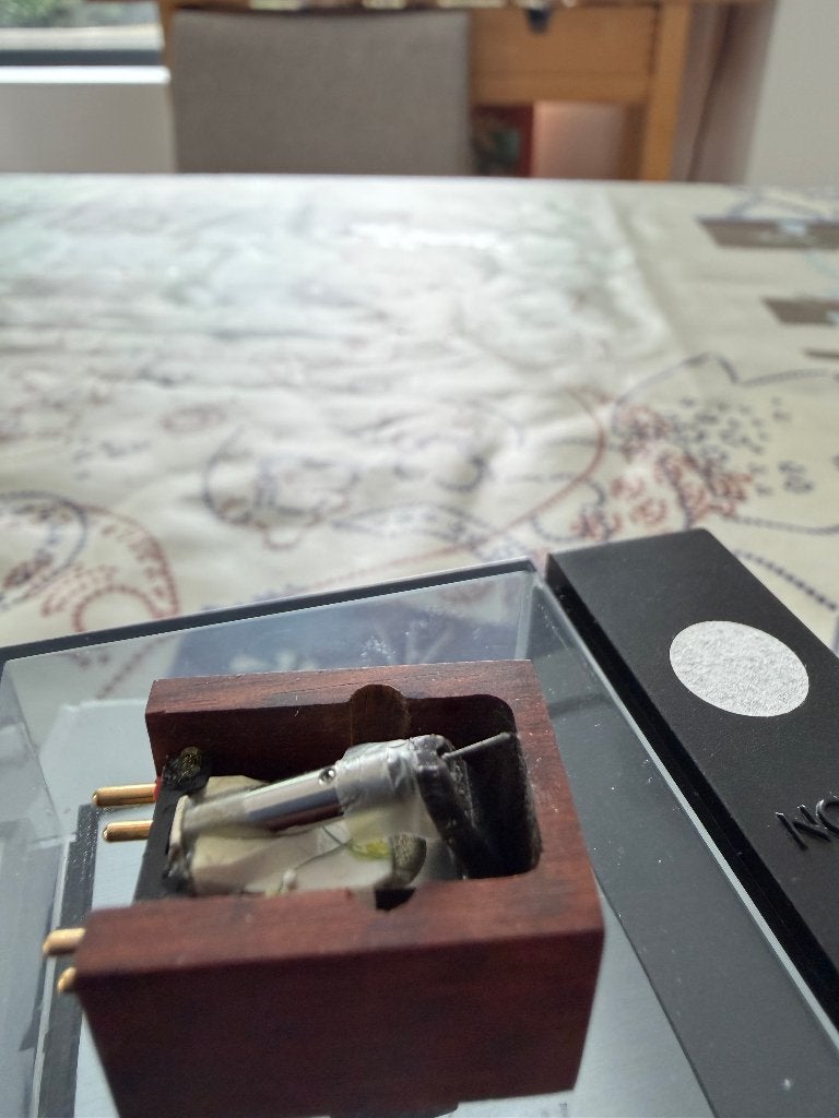 Gemodificeerde MC DL 103-cartridge - Groot bereik!, Audio, Tv en Foto, Platenspelers, Ophalen, Zo goed als nieuw
