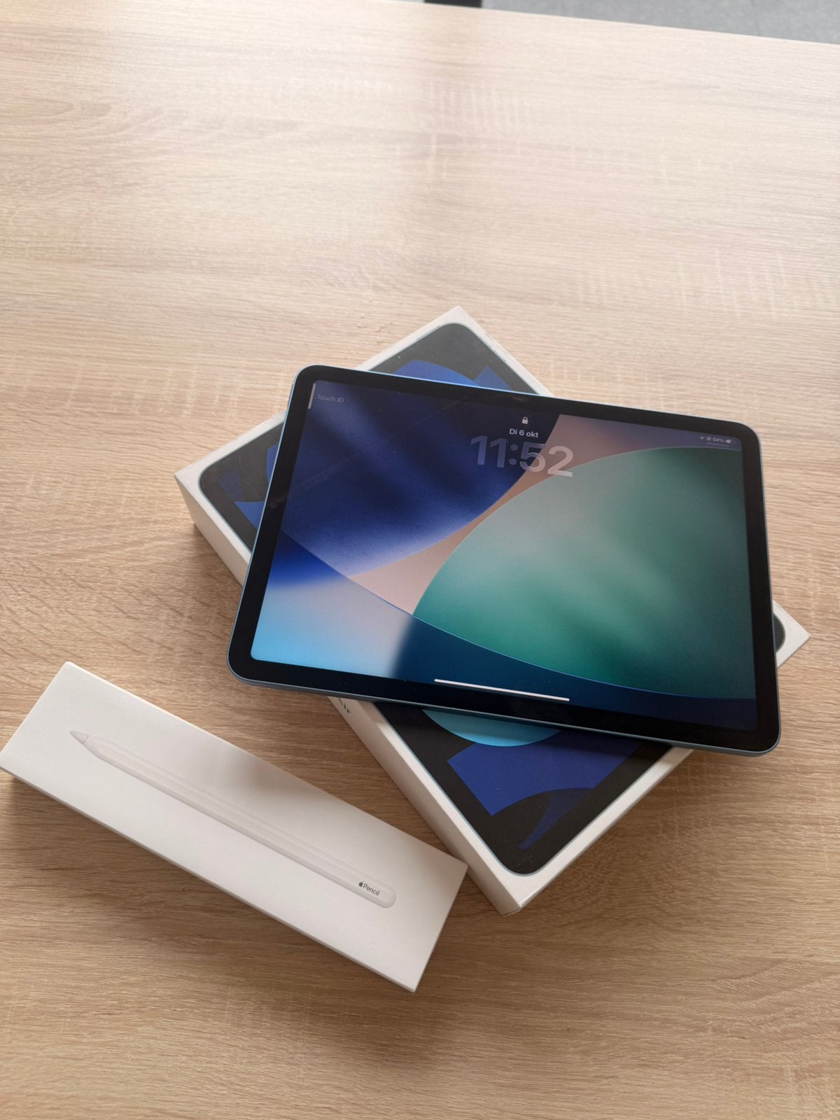 Ipad air 5de generatie 64gb indigo., Ophalen, Blauw, Apple iPad Air, 11 inch