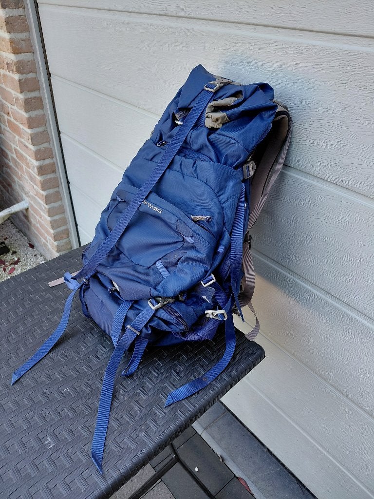 Trekkingsrugzak Gregory Deva 60, Sport en Fitness, Bergsport en Wandelen, Ophalen, Zo goed als nieuw, Rugzak