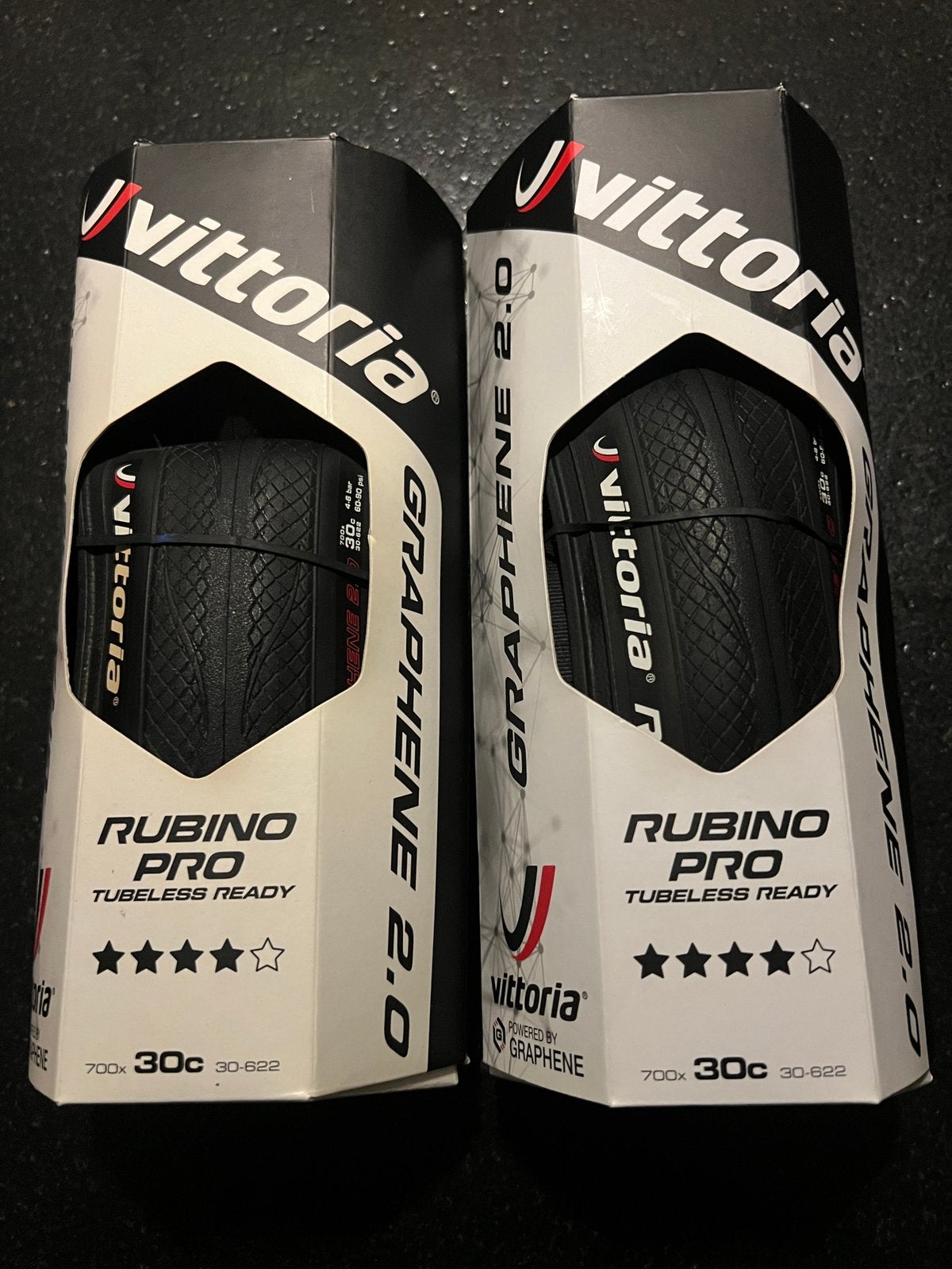 nieuwe set Vittoria Rubino Pro 700x30C banden (set van 2), Enlèvement ou Envoi, Neuf, Racefiets, Guidon