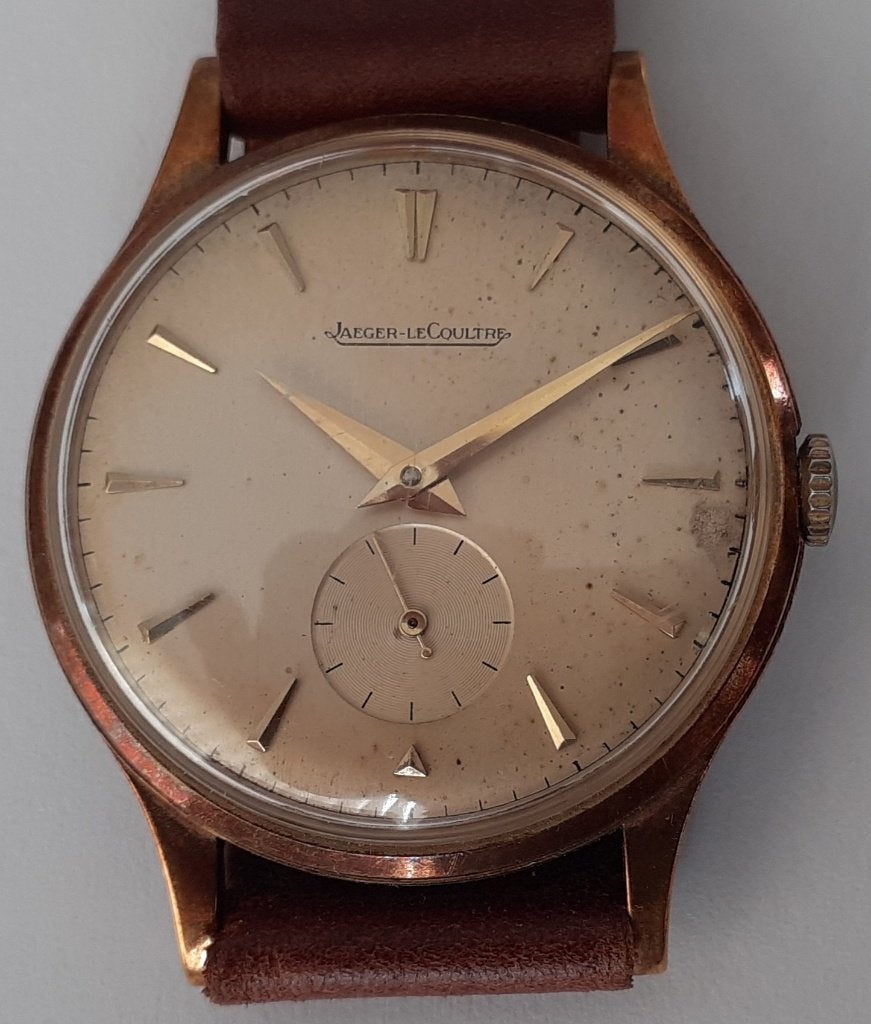 MONTRE HOMME VINTAGE JAEGER LE COULTE, Enlèvement ou Envoi, Utilisé