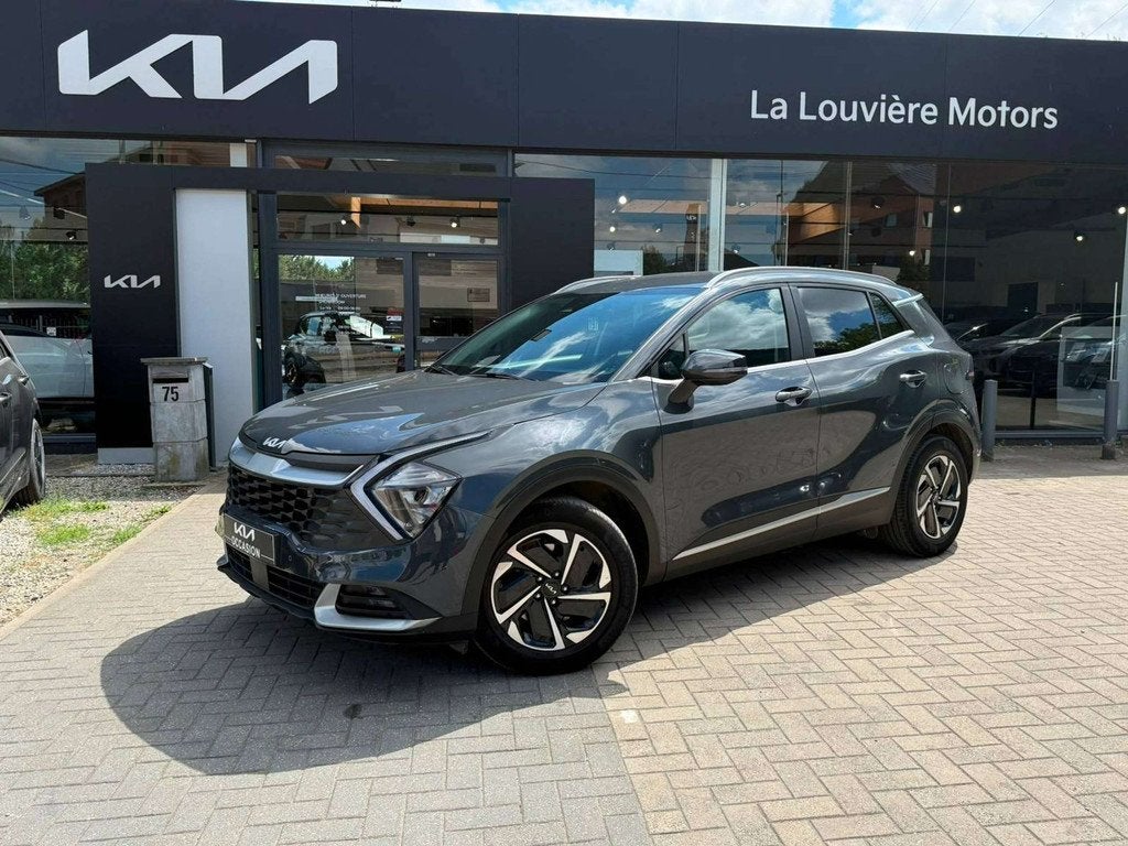 Kia Sportage Pulse 1.6 T-GDi 48V 7DCT * CLIM * NAVI * CAMERA, Autos, 144 g/km, Argent ou Gris, Achat, Entreprise
