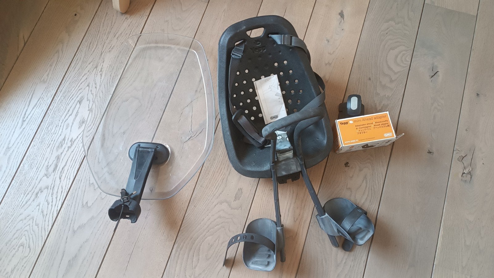 Yepp fietsstoeltje vooraan, Fietsen en Brommers, Fietsaccessoires | Fietsstoeltjes, Ophalen