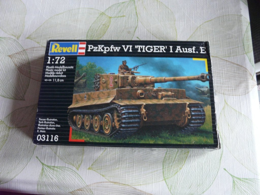 TIGER 1 AUSF E Type Tarief Revell 1/72, Verzenden, Nieuw, 1:50 tot 1:144
