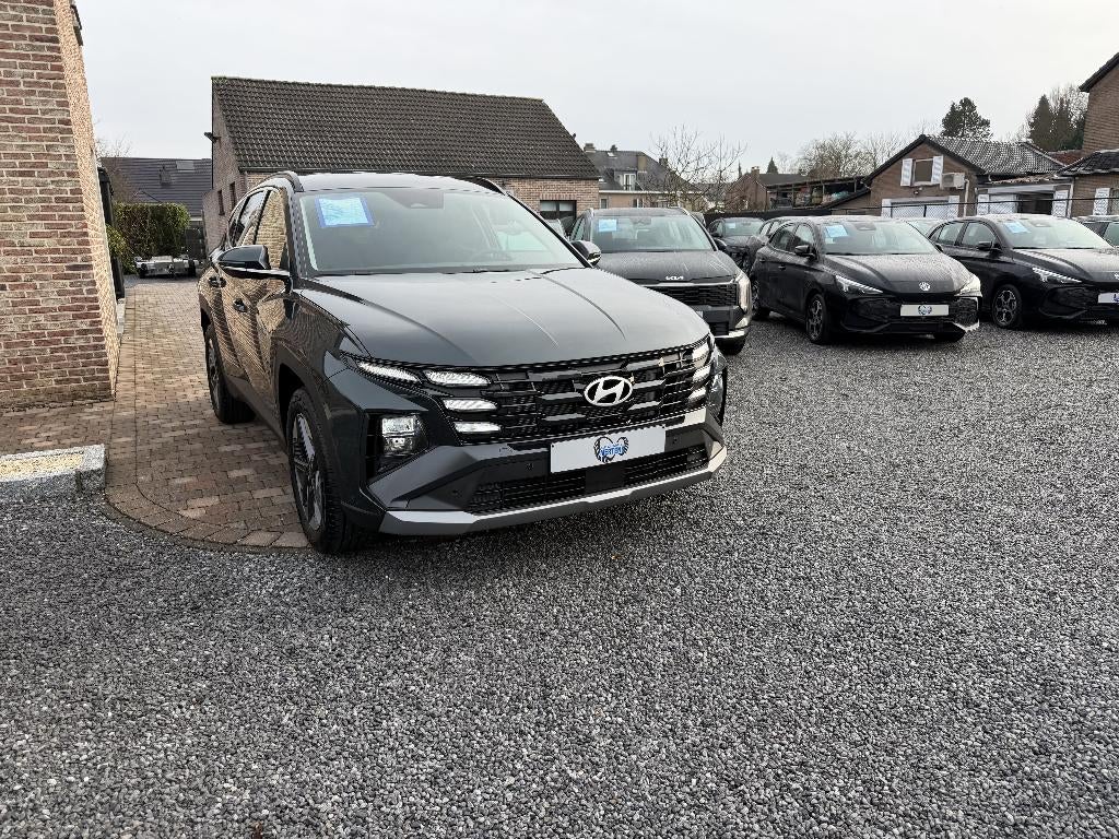Hyundai TUCSON 1.6 T-GDi STYLE DCT 150PK NIEUW MODEL 0KM, Automaat, Stof, 4 cilinders, 5 zetels