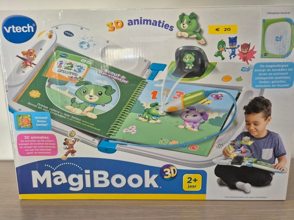 MagiBook 3d, Ophalen