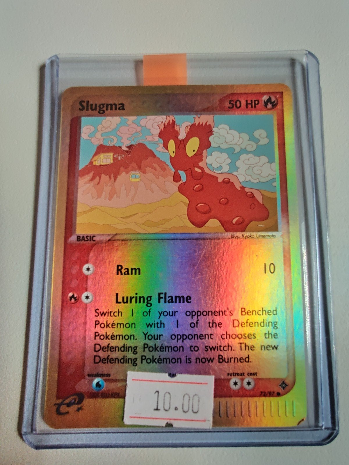 Slugma DR 72, Ophalen, Zo goed als nieuw, Losse kaart, Foil