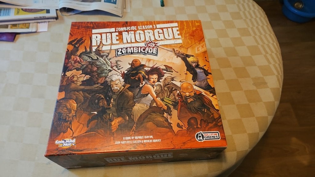 jeu de plateau Warhammer Zombicide Rue Morgue saison 3, 1 ou 2 joueurs, Enlèvement ou Envoi, Neuf