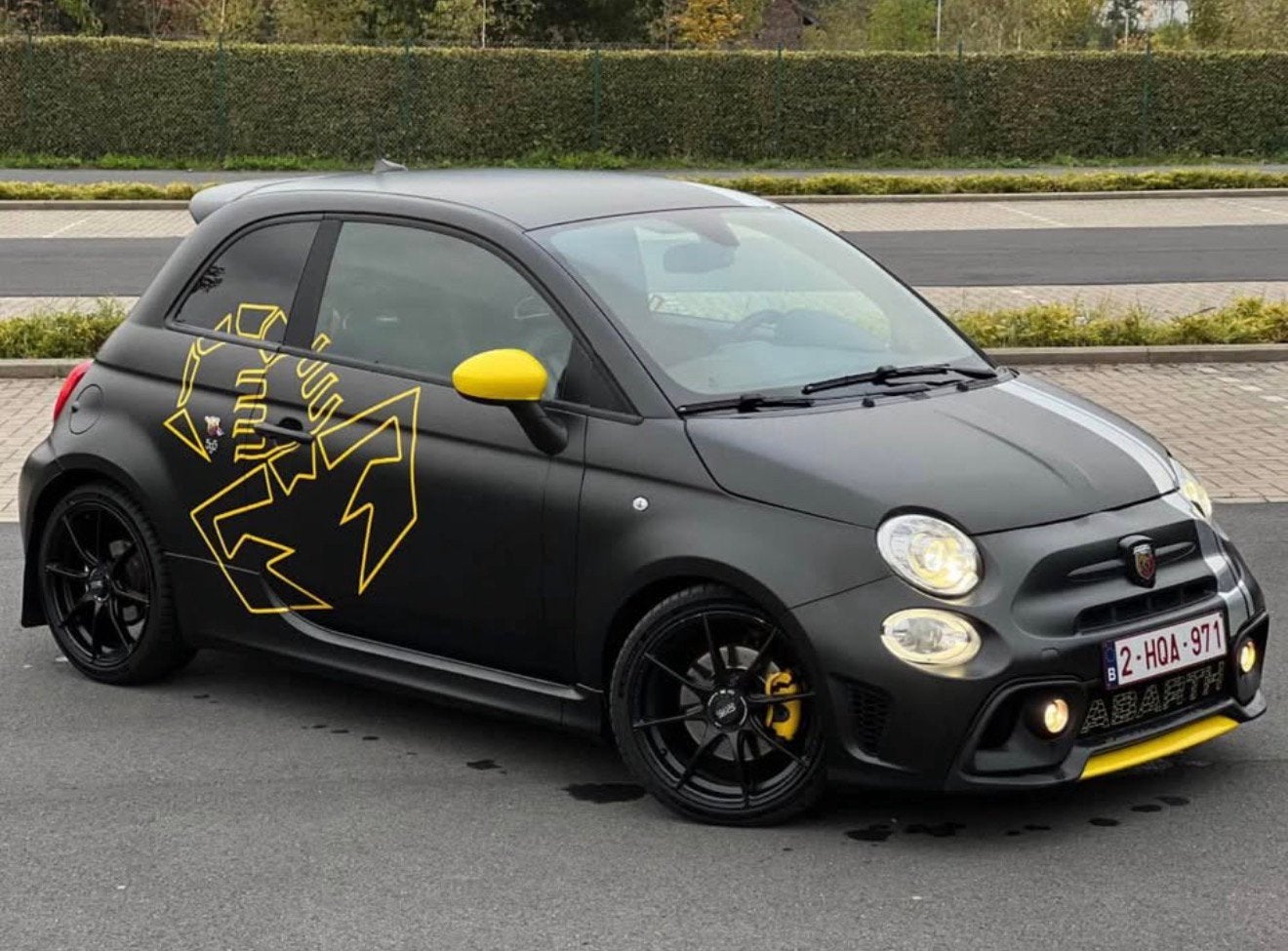 Abarth 500 Turismo Automaat – Nero Scorpione – Full Options, Autos, Fiat, Achat, Euro 6, Entreprise, Carnet d'entretien