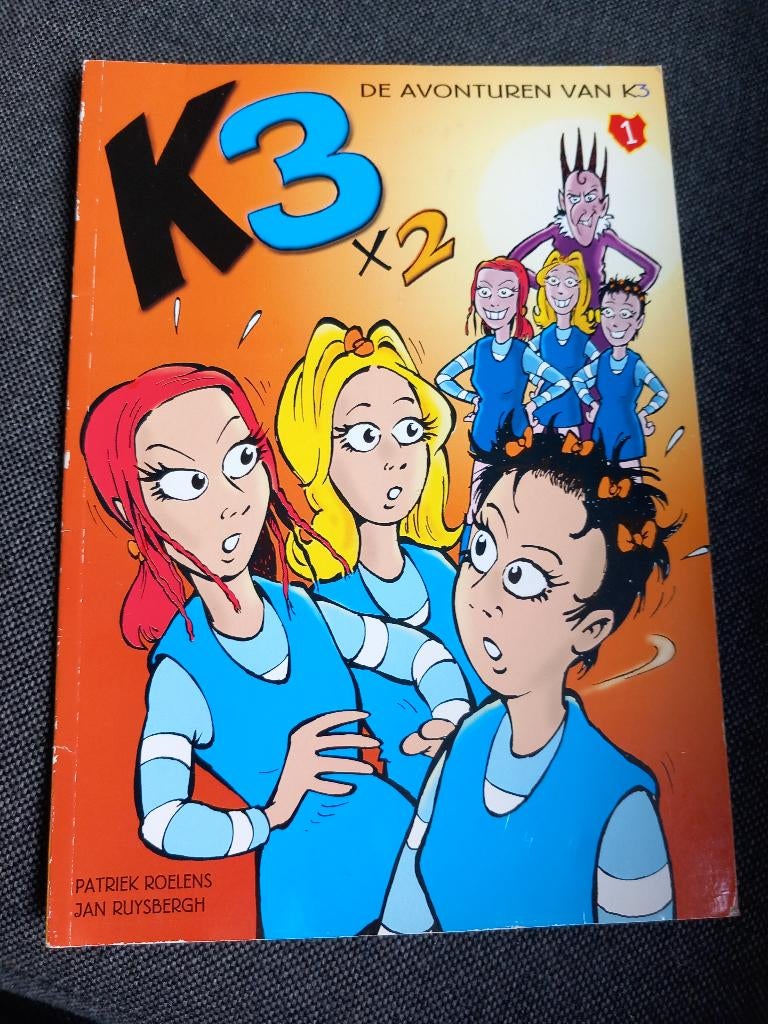 K3 originals - strip 1: K3 x 2, Eén stripboek, Ophalen, Gelezen