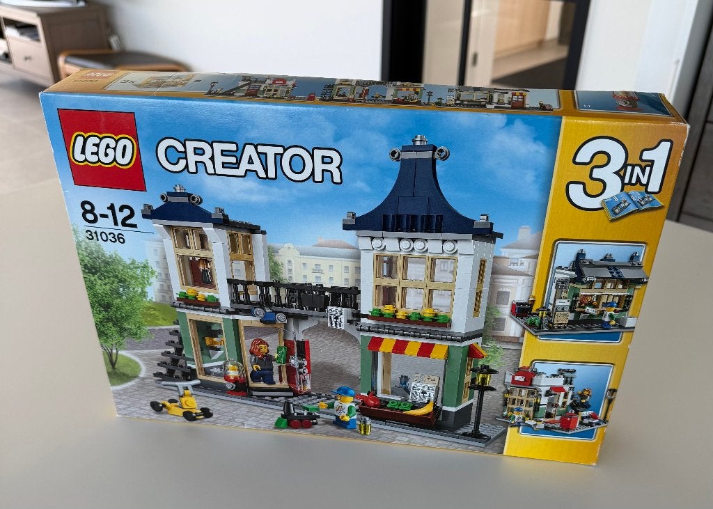 31036 Lego Creator speelgoedwinkel en supermarkt NIEUW, Neuf, Lego, Ensemble complet, Pièces supplémentaires incluses