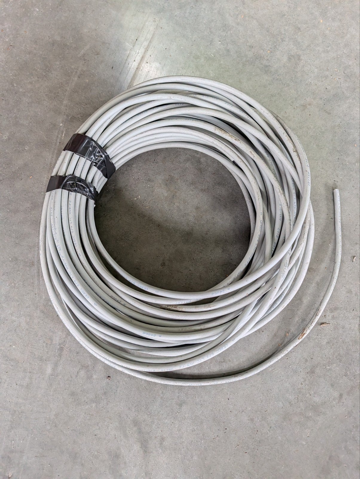 XVB 3G1,5 45m, Enlèvement