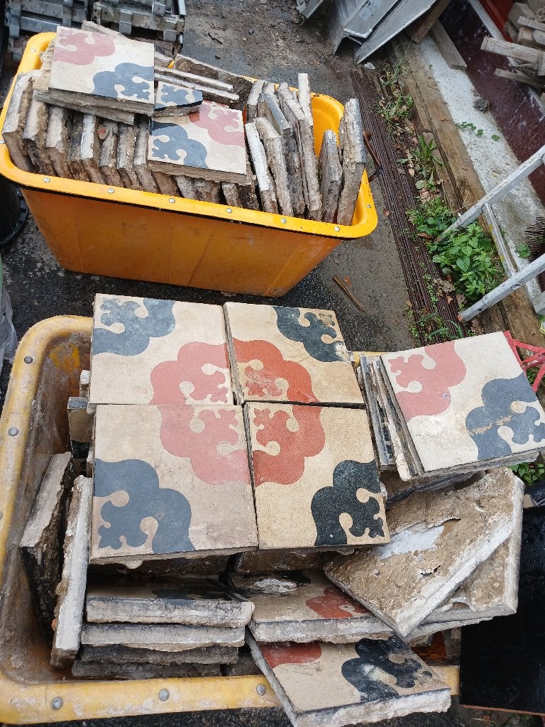 Vloertegel rustiek, 20 à 40 cm, Enlèvement ou Envoi, Carrelage de sol, Utilisé